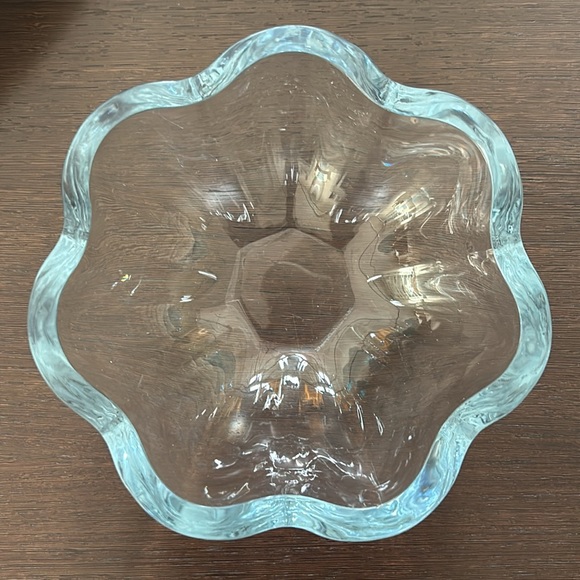 🔥HP🔥VTG Asta Stromberg /Strombergshyttan  Crystal Bowl 60s, Sweden, signed - Picture 3 of 14